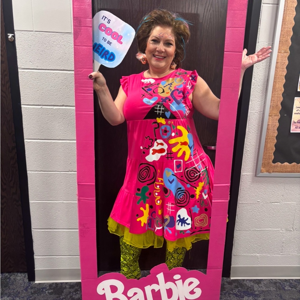 My entire Weird Barbie ensemble!